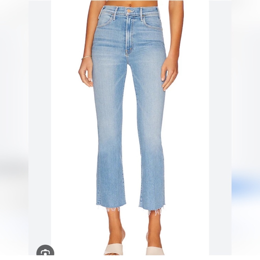 MOTHER jeans The Hustler Ankle Fray in Crossroads size 29 - Picture 7 of 7